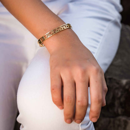 Restoring Justice Bangle Gold