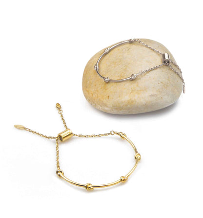 Knots for Freedom Bracelet Silver