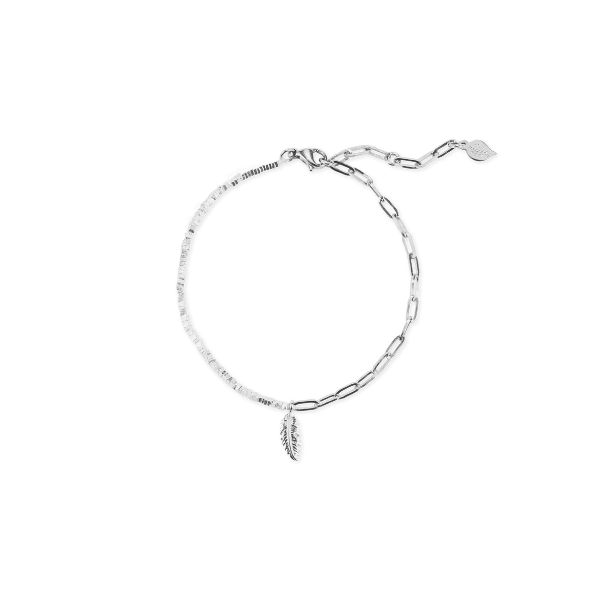 Feathers of Freedom Bracelet Silver