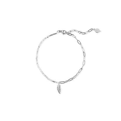 Feathers of Freedom Bracelet Silver