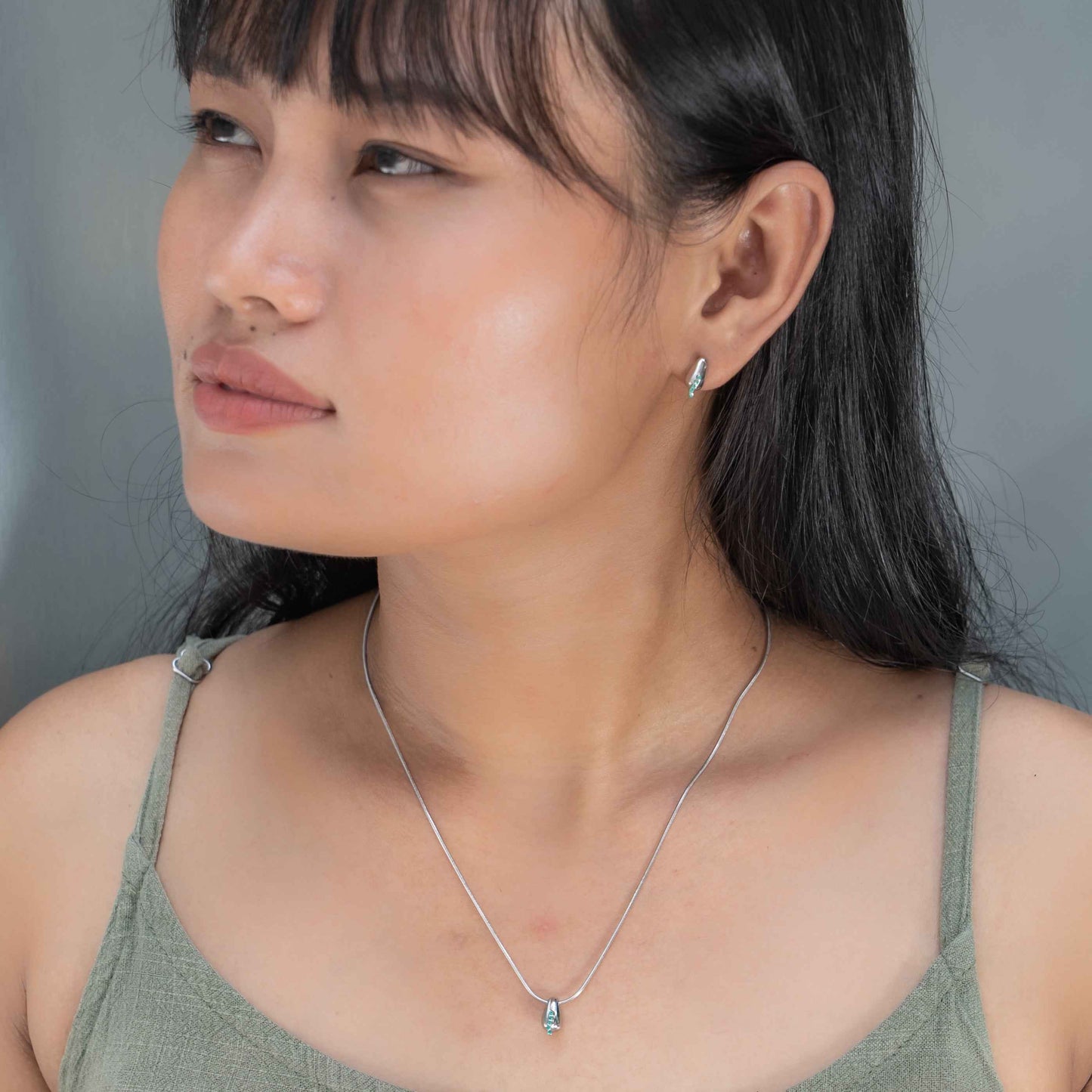 Radicle Necklace Silver