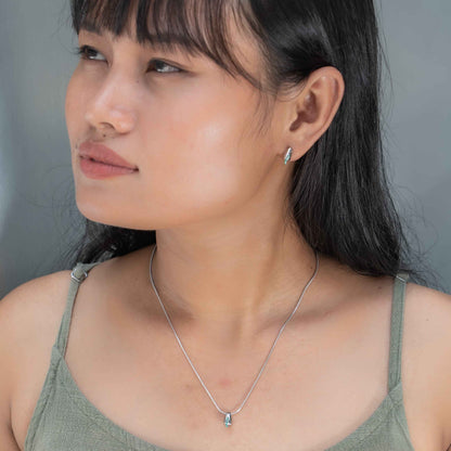 Radicle Necklace Silver