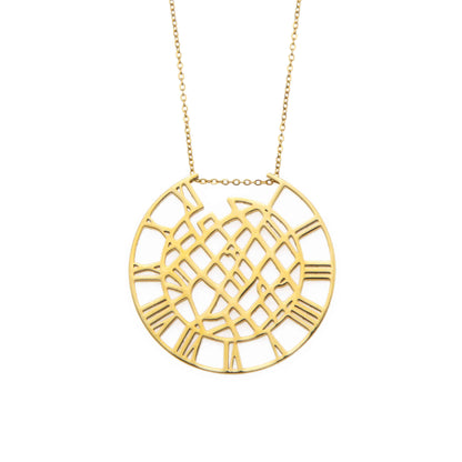 Restoring Justice Necklace Gold