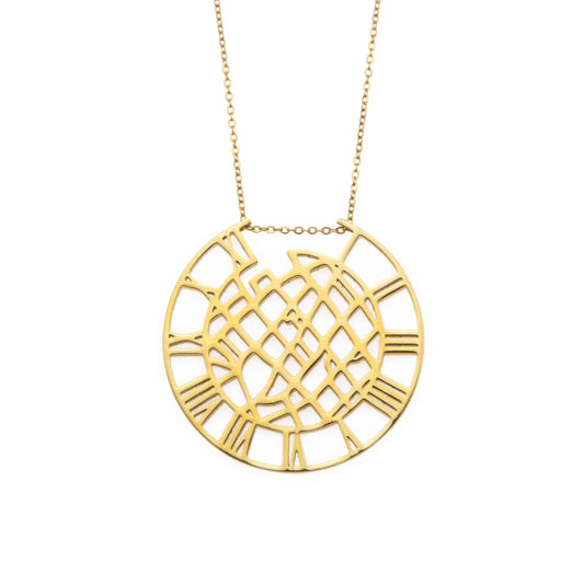 Restoring Justice Necklace Gold