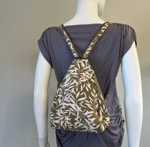 Nika Bag - Gray Tan Floral