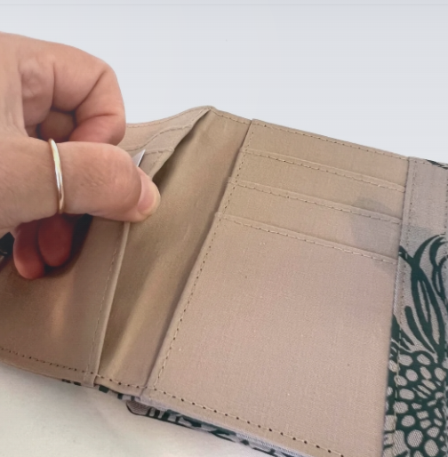 Fold Wallet - Pastel Watercolor