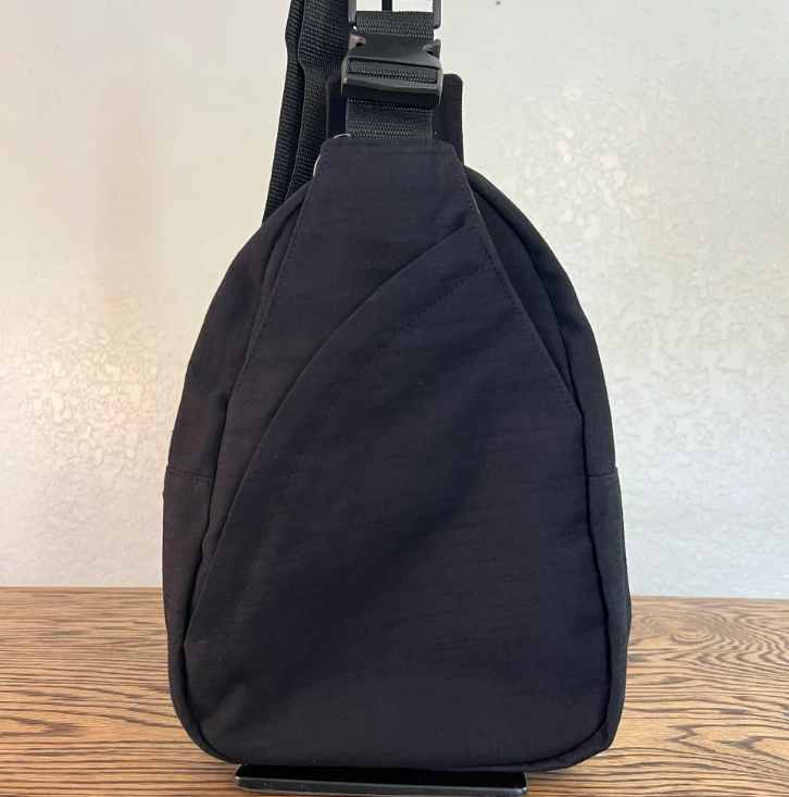Rosa Bag - Textured Solid Black