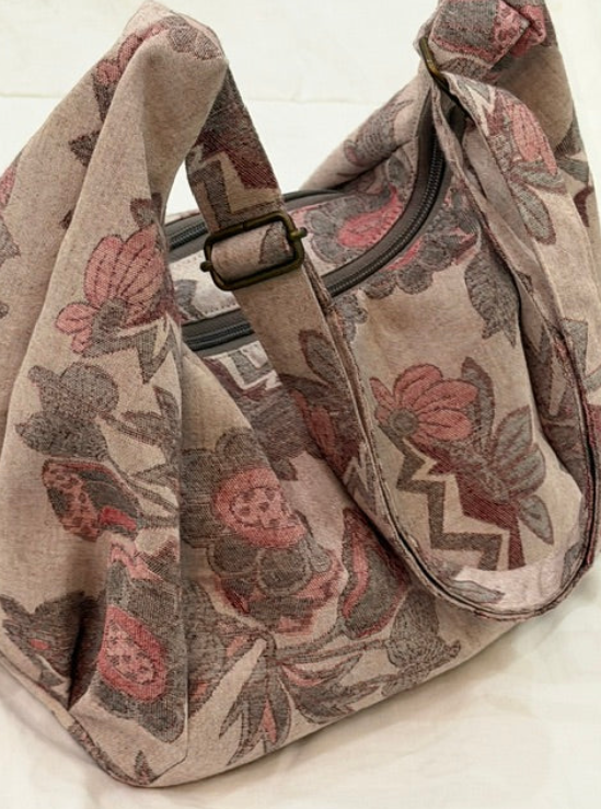 Houng Bag - Soft Taupe Raspberry