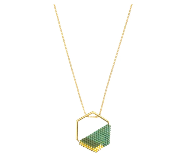 Strength in Hope Necklace Teal