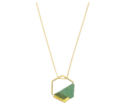 Strength in Hope Necklace Teal
