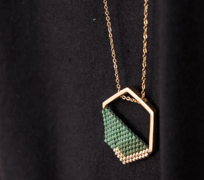 Strength in Hope Necklace Teal