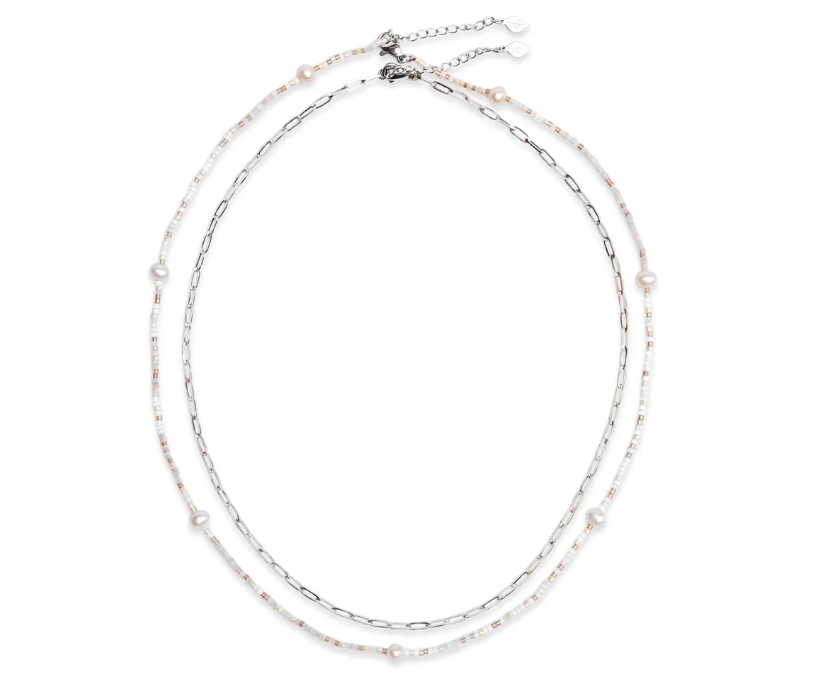 Garden of Eden Necklace Set Stainless Steel