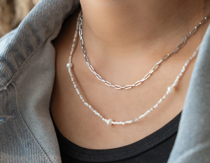 Garden of Eden Necklace Set Stainless Steel