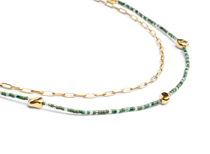 Garden of Eden Necklace Set Gold