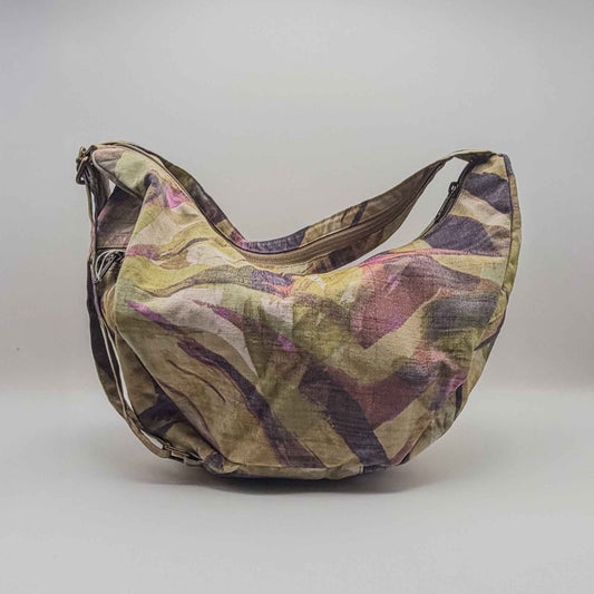 Nika Bag - Gray Tan Floral